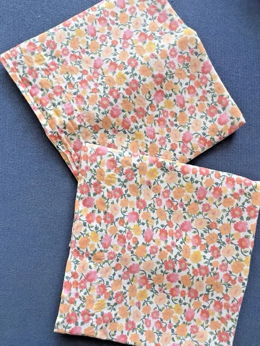 JUNGALOW Pillowcase PR Std Floral 100% Cotton Coral Pink Opal House Cottagecore